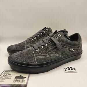 VANS X QUASI MEN'S 8 SKATE OLD SKOOL QUASI ASPHALT NWOB